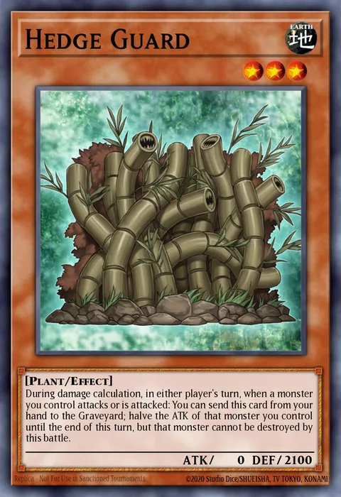 Hedge Guard trading card