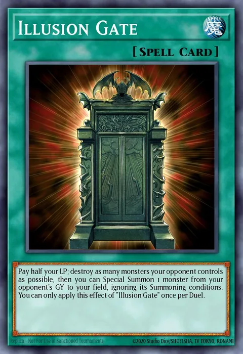 Illusion Gate trading card