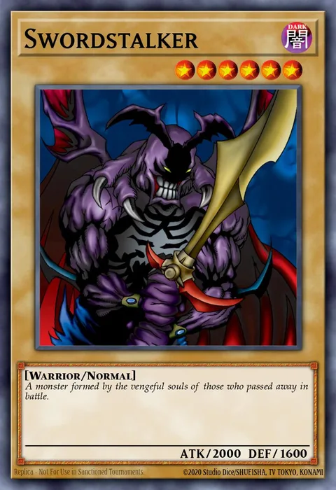 Swordstalker trading card