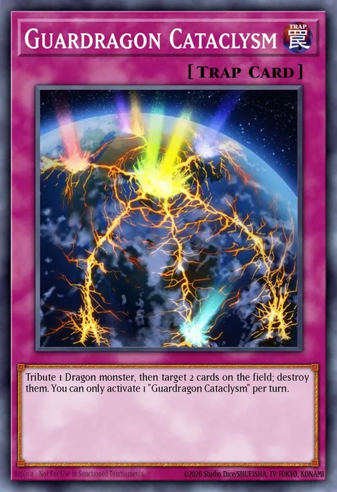 Guardragon Cataclysm trading card