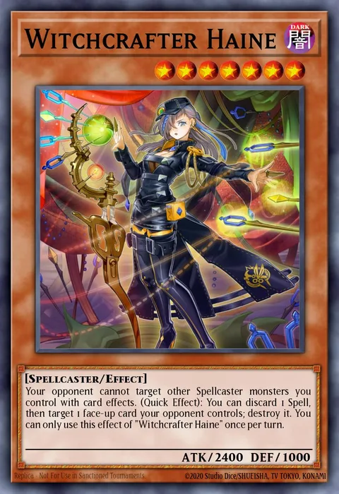 Witchcrafter Haine trading card