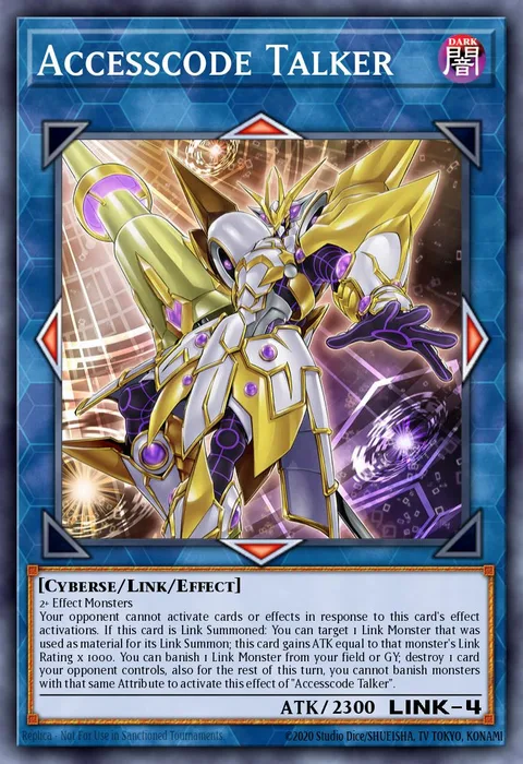 Accesscode Talker trading card
