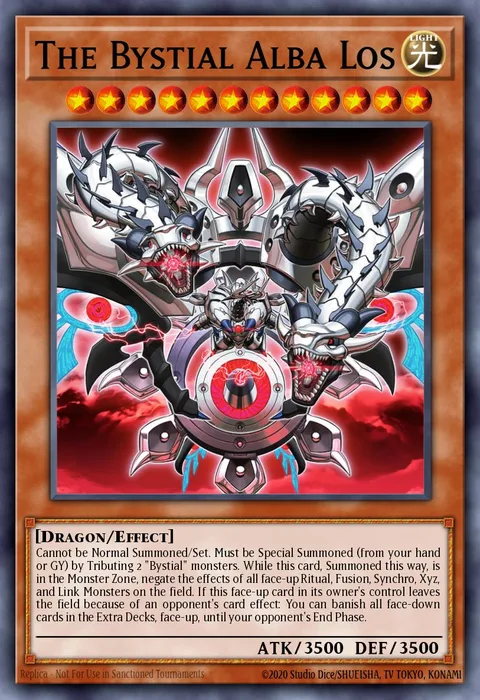 The Bystial Alba Los trading card