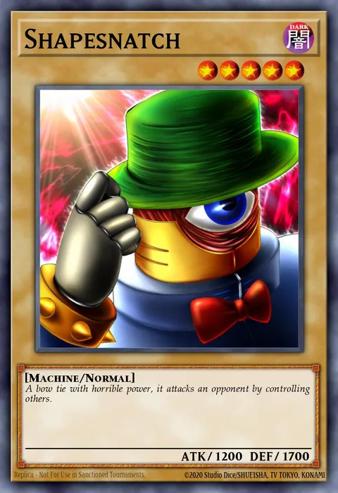 Shapesnatch trading card