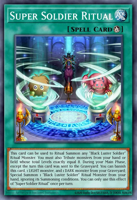Super Soldier Ritual trading card