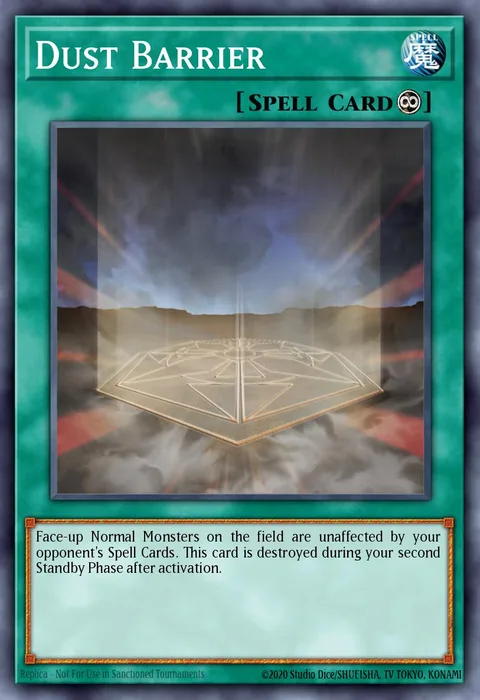Dust Barrier trading card