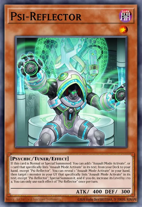 Psi-Reflector trading card