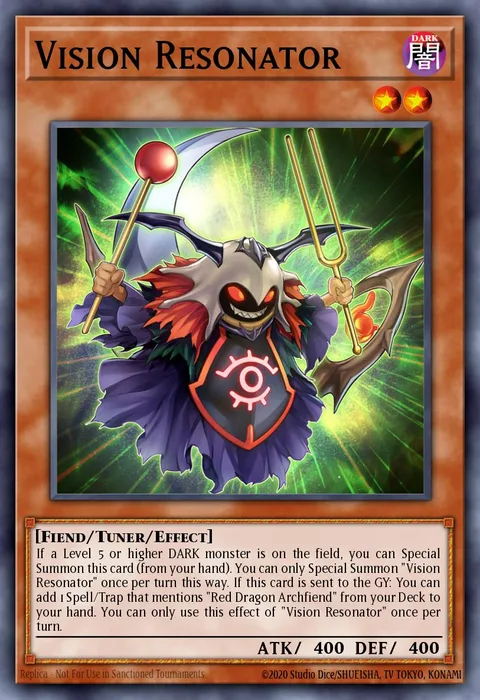 Vision Resonator trading card