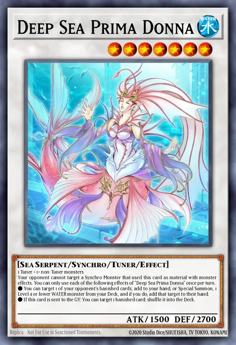 Deep Sea Prima Donna trading card