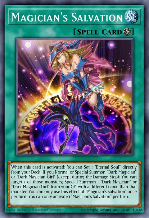 Magician's Salvation trading card