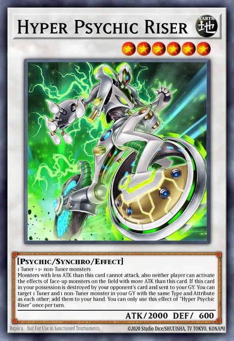 Hyper Psychic Riser trading card