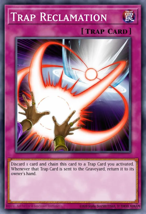 Trap Reclamation trading card
