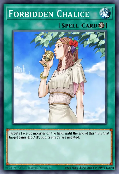 Forbidden Chalice trading card