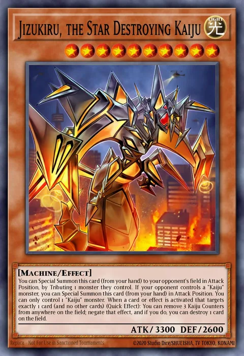 Jizukiru, the Star Destroying Kaiju trading card