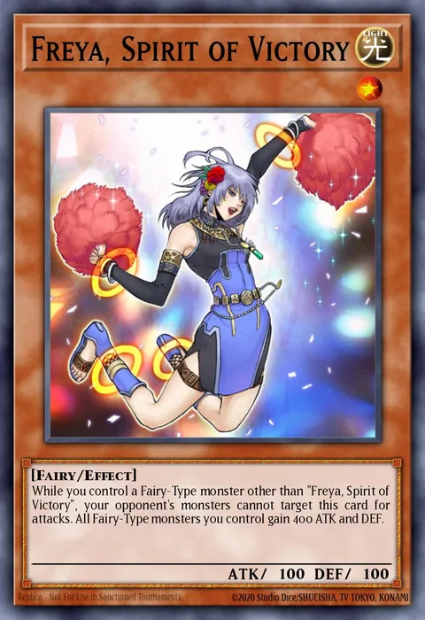 Freya, Spirit of Victory trading card