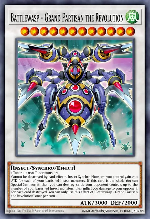 Battlewasp - Grand Partisan the Revolution trading card