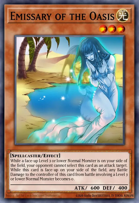 Emissary of the Oasis trading card