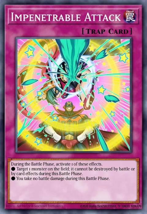 Impenetrable Attack trading card