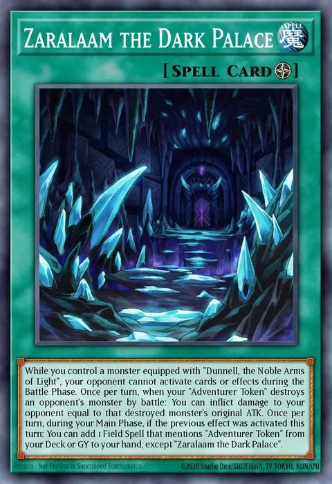 Zaralaam the Dark Palace trading card