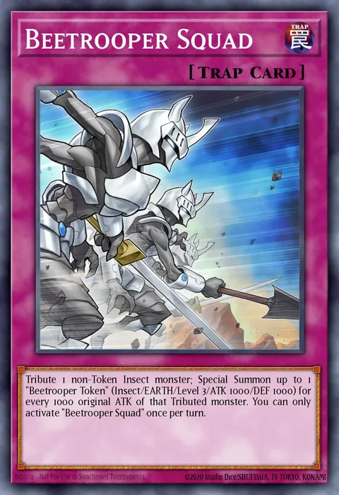Beetrooper Squad trading card