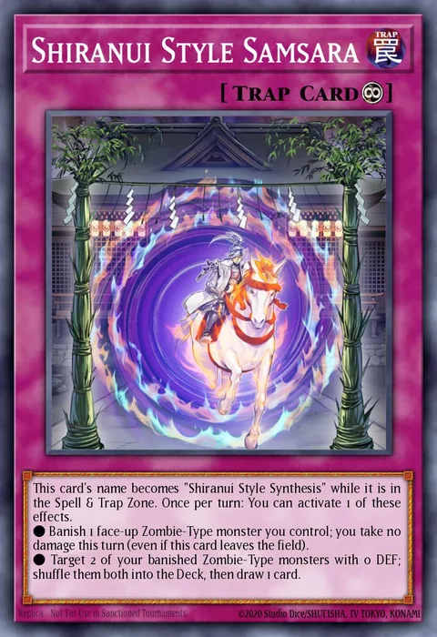 Shiranui Style Samsara trading card