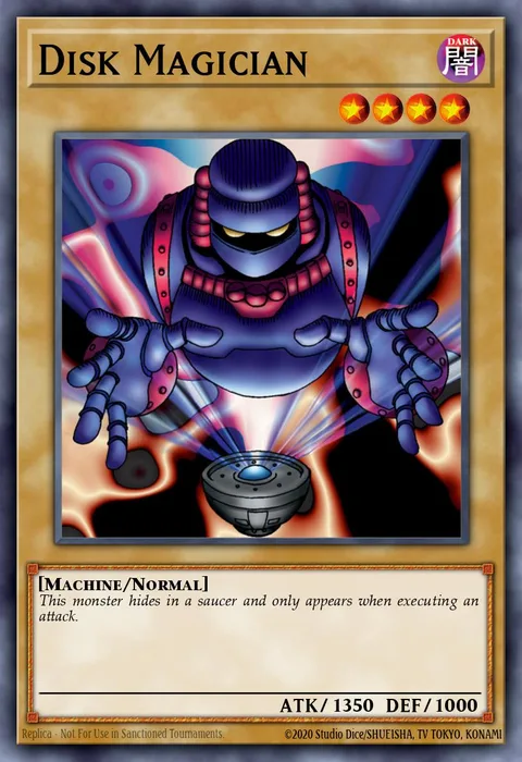 Disk Magician trading card