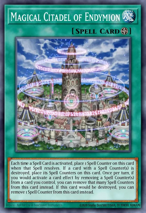Magical Citadel of Endymion trading card