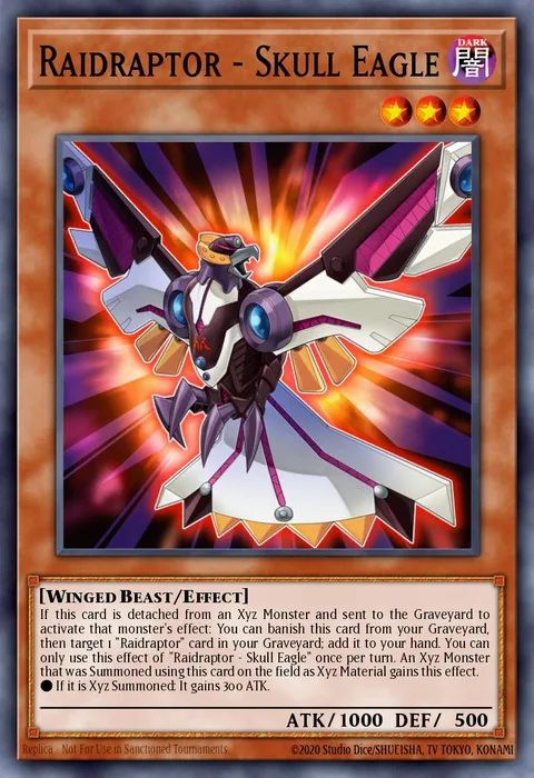 Raidraptor - Skull Eagle trading card