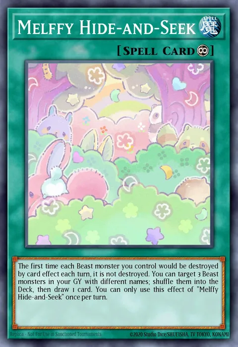Melffy Hide-and-Seek trading card