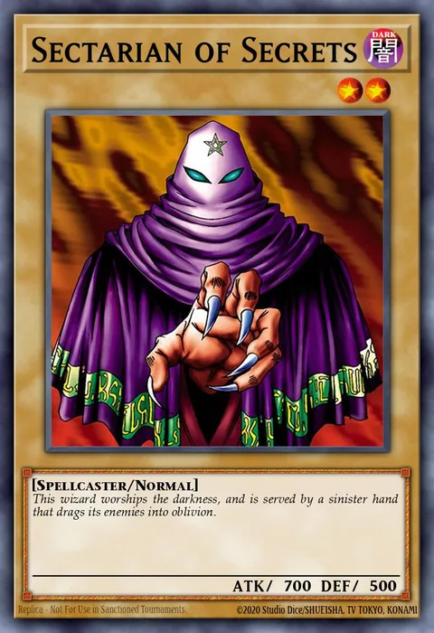 Sectarian of Secrets trading card