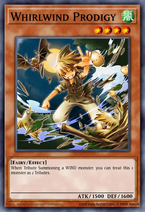 Whirlwind Prodigy trading card