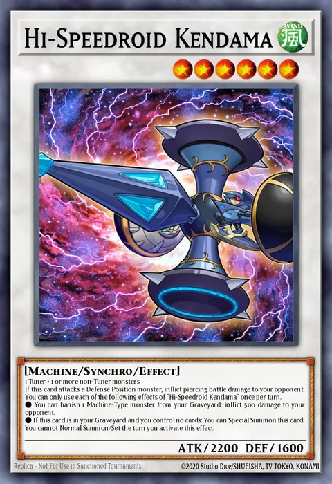 Hi-Speedroid Kendama trading card
