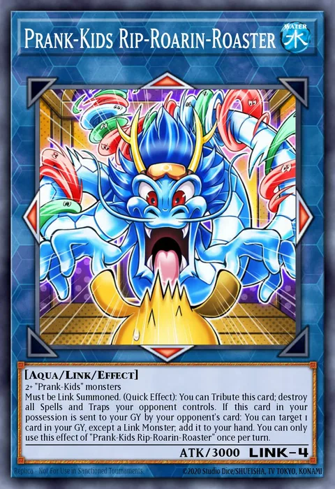 Prank-Kids Rip-Roarin-Roaster trading card