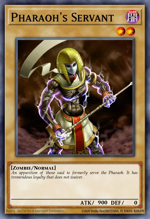 Pharaoh's Servant trading card