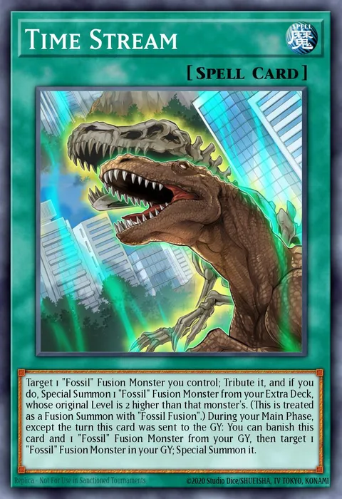 Time Stream trading card