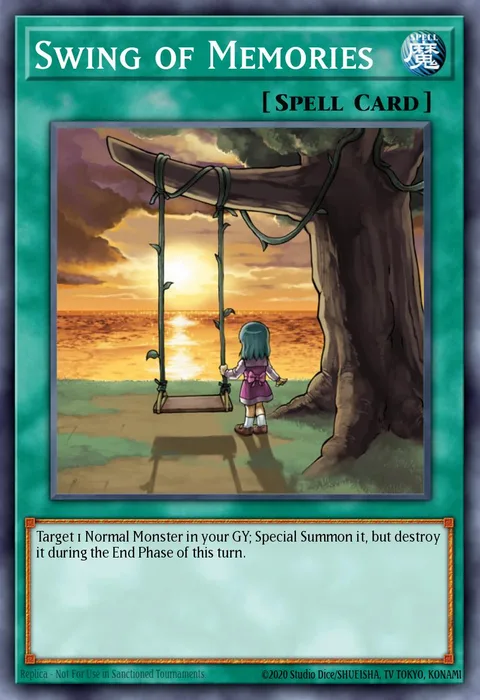Swing of Memories trading card