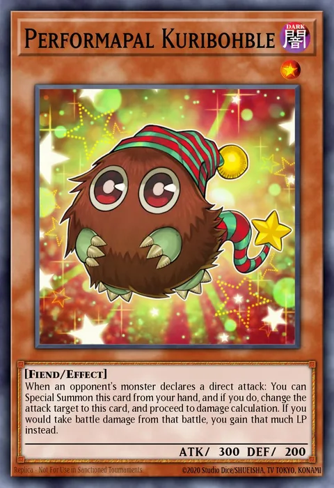 Performapal Kuribohble trading card