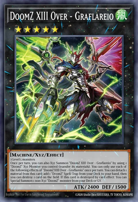 DoomZ XIII Over - Graflareio trading card