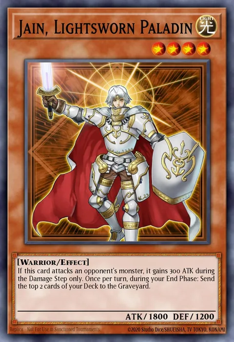 Jain, Lightsworn Paladin trading card