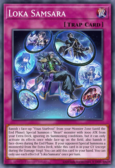 Loka Samsara trading card