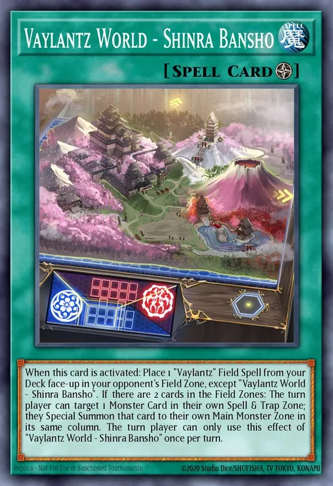 Vaylantz World - Shinra Bansho trading card