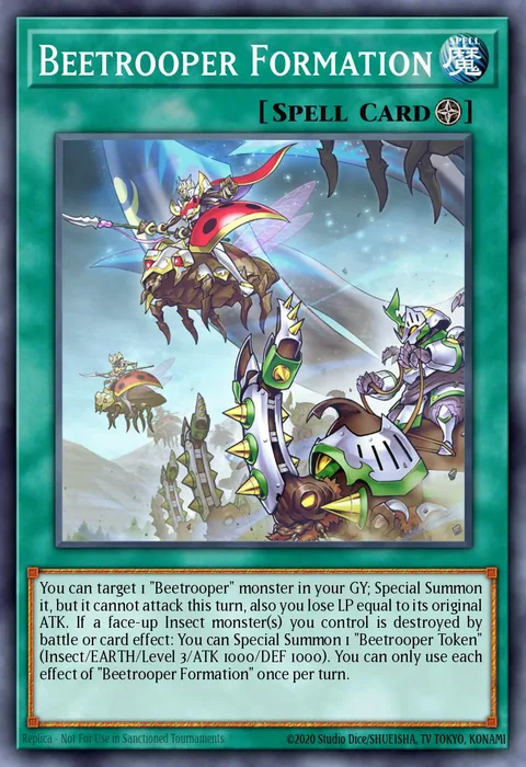 Beetrooper Formation trading card
