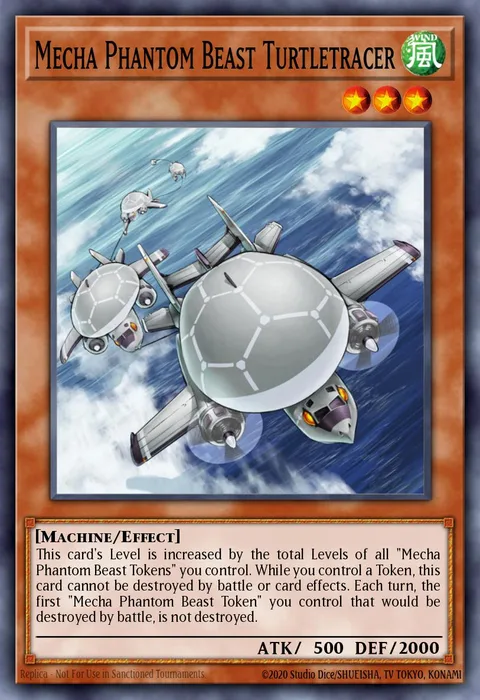 Mecha Phantom Beast Turtletracer trading card