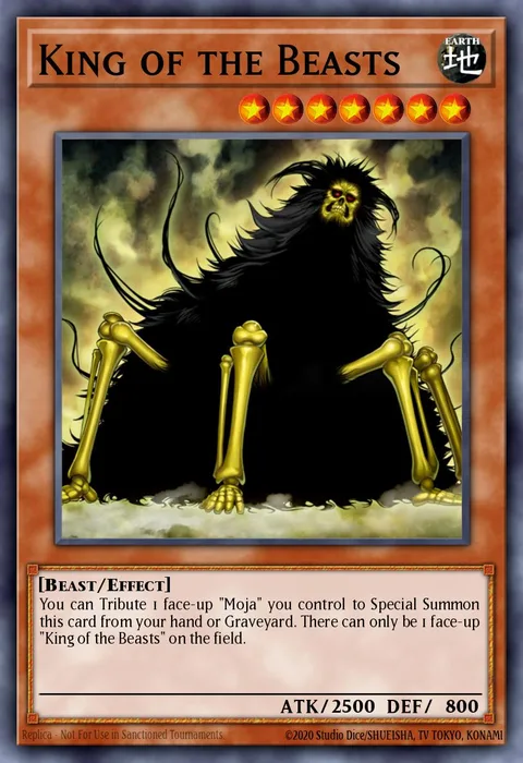 King of the Beasts trading card