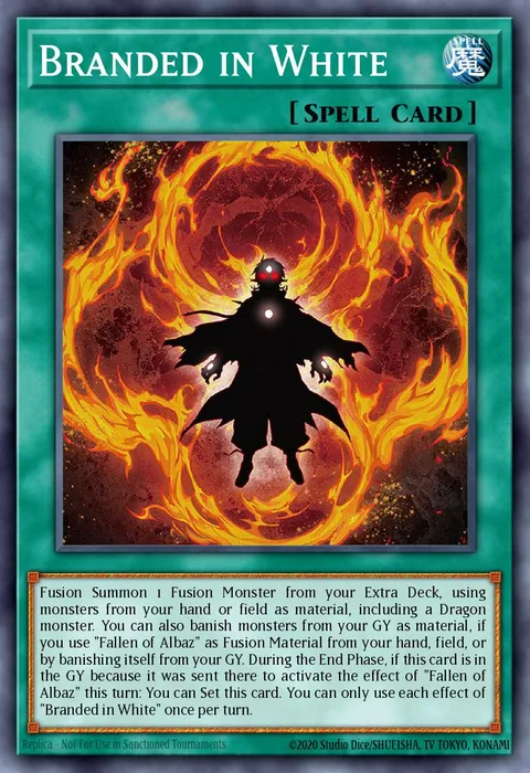 Branded in White trading card