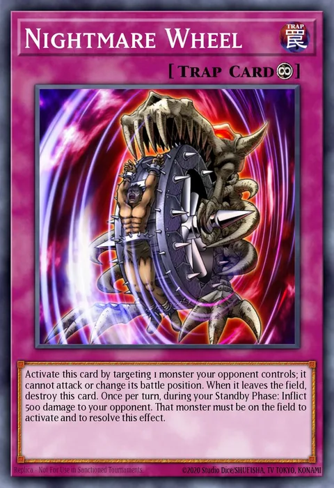 Nightmare Wheel trading card