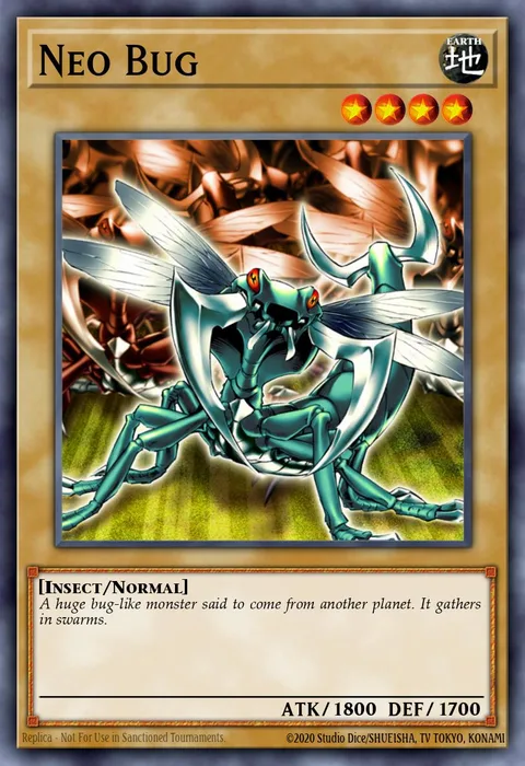 Neo Bug trading card