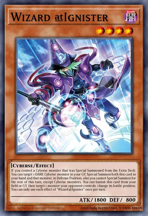 Wizard @Ignister trading card