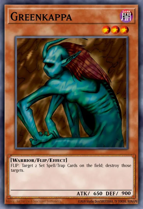 Greenkappa trading card