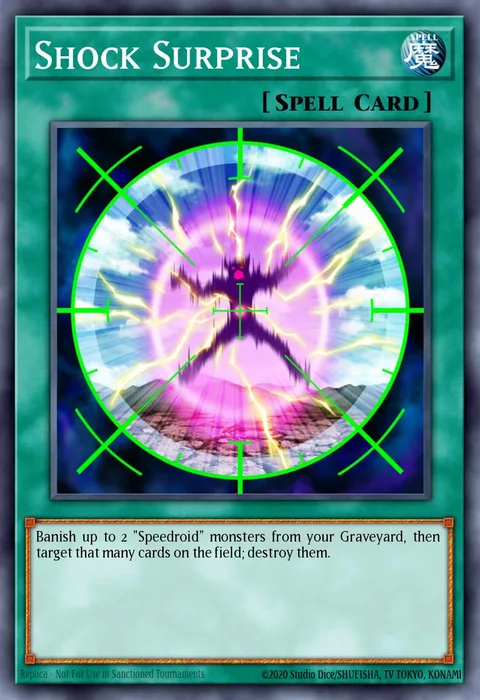 Shock Surprise trading card